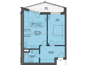 Pronájem bytu 2+kk, České Budějovice - České Budějovice 3, Jírovcova, 56 m2