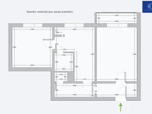 Prodej bytu 2+1, Uničov, Hrdinů, 52 m2