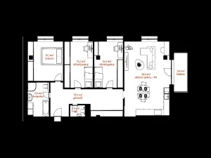 Prodej bytu 4+kk, Holešov, U Letiště, 116 m2