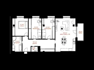 Prodej bytu 4+kk, Holešov, U Letiště, 109 m2