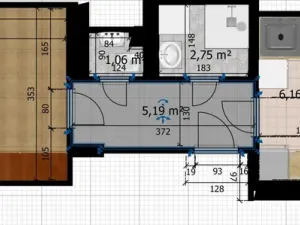 Prodej bytu 1+1, Praha - Karlín, Křižíkova, 49 m2