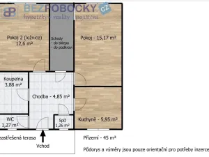 Prodej rodinného domu, Havlíčkův Brod, Zahradnického, 74 m2