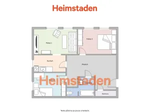 Pronájem bytu 3+1, Havířov - Město, Jana Wericha, 65 m2