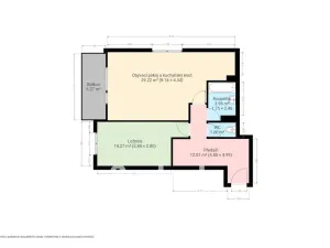 Prodej bytu 2+kk, Praha - Čakovice, Hakenova, 62 m2