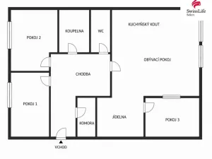 Prodej bytu 4+kk, Pardubice, Bělehradská, 100 m2