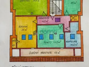 Pronájem bytu 3+1, Praha, Na líše, 134 m2