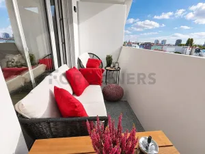 Pronájem bytu 1+kk, Brno, Komárovská, 34 m2