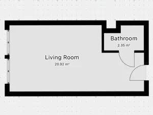 Pronájem bytu 1+kk, Praha - Střížkov, Děčínská, 23 m2