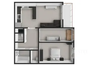 Prodej bytu 3+kk, Praha - Uhříněves, Oty Bubeníčka, 51 m2