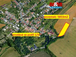 Prodej pozemku pro bydlení, Polepy, 5853 m2