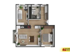 Prodej bytu 3+kk, Dubňany, 55 m2