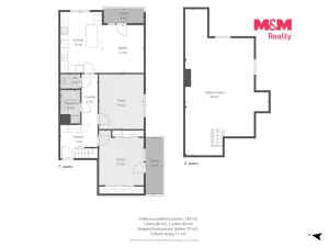 Prodej bytu 4+kk, Králův Dvůr - Levín, Na Lucberku, 141 m2