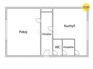 Prodej bytu 1+1, Ostrava, Hudební, 43 m2
