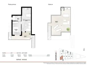 Prodej bytu 2+kk, San Pedro del Pinatar, Španělsko, 44 m2
