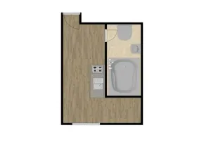 Pronájem bytu 1+kk, Praha - Košíře, Pod Kavalírkou, 16 m2