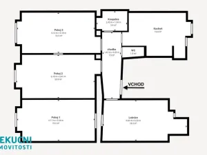 Prodej bytu 4+1, Karlovy Vary - Rybáře, nám. 17. listopadu, 105 m2