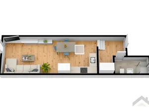 Pronájem bytu 1+kk, Lanškroun, nám. J. M. Marků, 36 m2