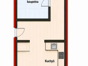 Prodej bytu 1+1, Karlovy Vary, Pod Jelením skokem, 48 m2