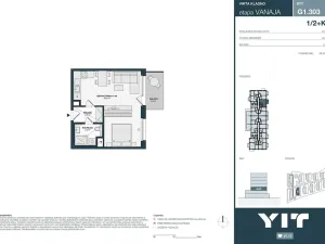 Prodej bytu 1+kk, Kladno, Unhošťská, 41 m2