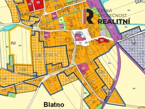 Prodej pozemku pro bydlení, Blatno, 7748 m2