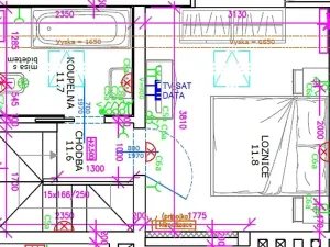 Pronájem bytu 3+kk, Praha - Nusle, náměstí Bratří Synků, 76 m2