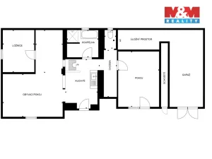 Prodej zemědělské usedlosti, Běchary - Běchárky, 141 m2