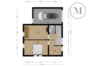 Prodej rodinného domu, Horní Planá, Jenišov, 138 m2