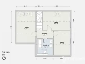 Prodej rodinného domu, Trubín, Na Vyhlídce, 121 m2