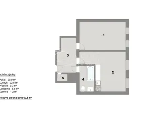 Prodej bytu 2+kk, Praha - Vinohrady, Šumavská, 60 m2