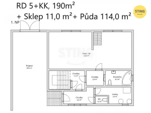 Prodej rodinného domu, Smrk, 200 m2