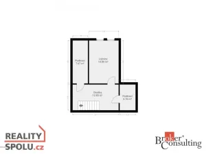 Prodej rodinného domu, Černošín, Husova, 73 m2
