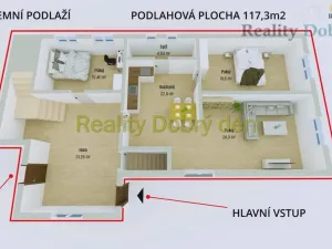 Prodej rodinného domu, Melč, 112 m2