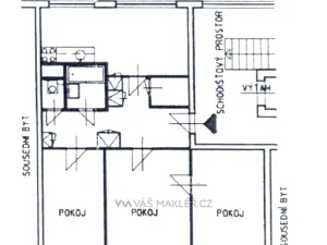 Pronájem bytu 3+1, Praha - Hodkovičky, Na lysinách, 86 m2