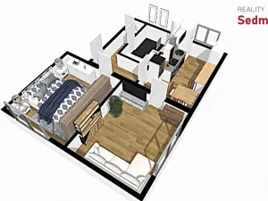 Prodej bytu 2+1, Žďár nad Sázavou, Jiřího z Poděbrad, 64 m2