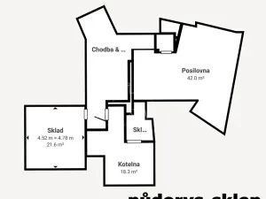 Prodej rodinného domu, Unhošť, V Topolech, 410 m2
