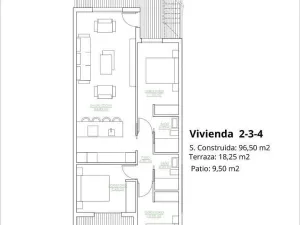 Prodej rodinného domu, San Pedro del Pinatar, Murcia, Španělsko, 96 m2