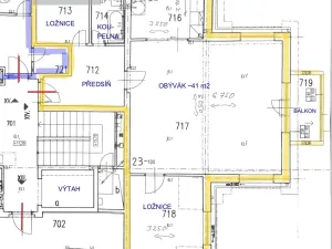 Pronájem bytu 3+kk, Praha - Chodov, Kloboukova, 86 m2