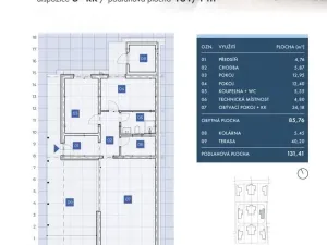 Prodej rodinného domu, Strachotín, Šakvická, 91 m2