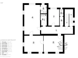 Prodej kanceláře, Jablonec nad Nisou, Žitná, 424 m2