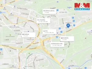 Pronájem bytu 1+kk, Praha - Libeň, Kundratka, 42 m2