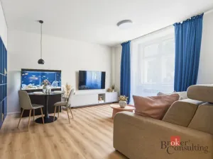 Prodej bytu 1+kk, Praha - Vinohrady, náměstí Jiřího z Lobkovic, 44 m2