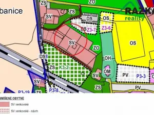 Prodej pozemku pro bydlení, Nebanice, 1661 m2