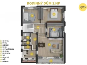 Prodej rodinného domu, Nová Paka, Husitská, 220 m2