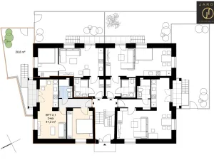 Prodej bytu 2+kk, Kladno, Dvorská, 37 m2