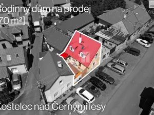 Prodej rodinného domu, Kostelec nad Černými lesy - Kostelec nad Černými Lesy, Poustka, 56 m2