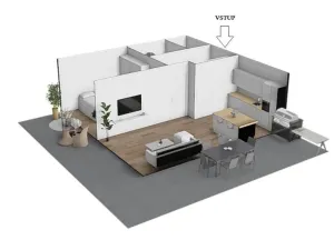 Pronájem bytu 2+kk, Brno - Královo Pole, Kollárova, 85 m2