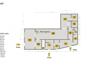 Prodej obchodního prostoru, Kamenice nad Lipou, Masarykova, 390 m2