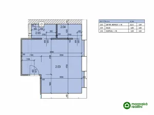 Prodej bytu 1+kk, Brno, Viniční, 27 m2