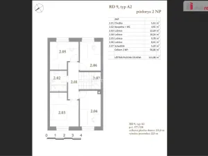 Prodej rodinného domu, Odolena Voda, Pod Humny, 111 m2