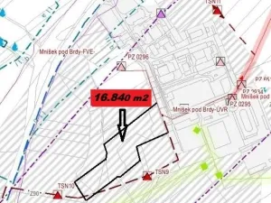 Prodej komerčního pozemku, Mníšek pod Brdy, 14343 m2